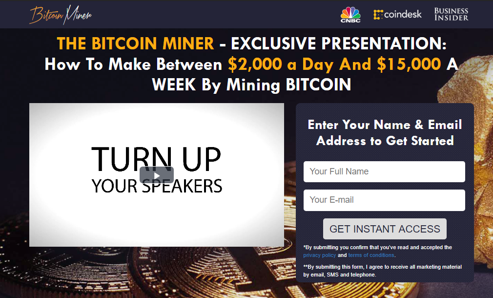 Bitcoin Miner Screenshot